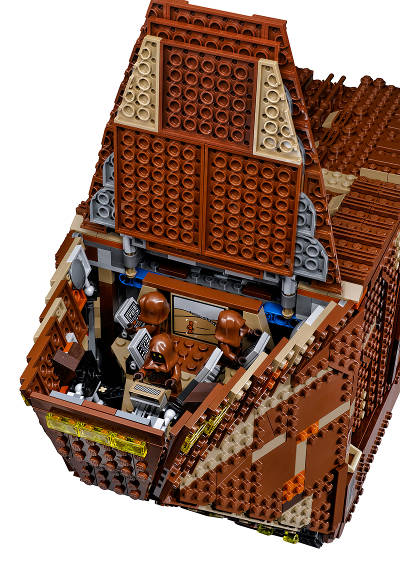 Illustration for article titled This is the 3,296-piece Lego Star Wars Sandcrawler you were looking for